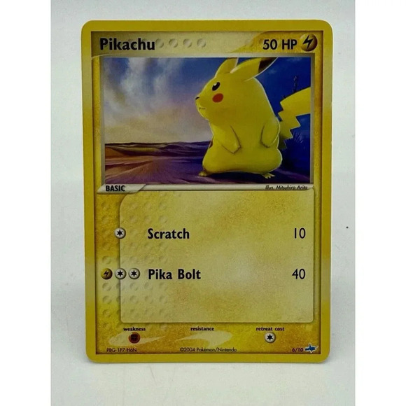 Pikachu‎ 6/10 Latios Trainer Kit Non Holo Vintage 2004 Pokémon TCG NM - Picture 1 of 6